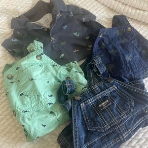 BABY BOY SIZE 6 MONTHS ONCE PIECE OUTFITS